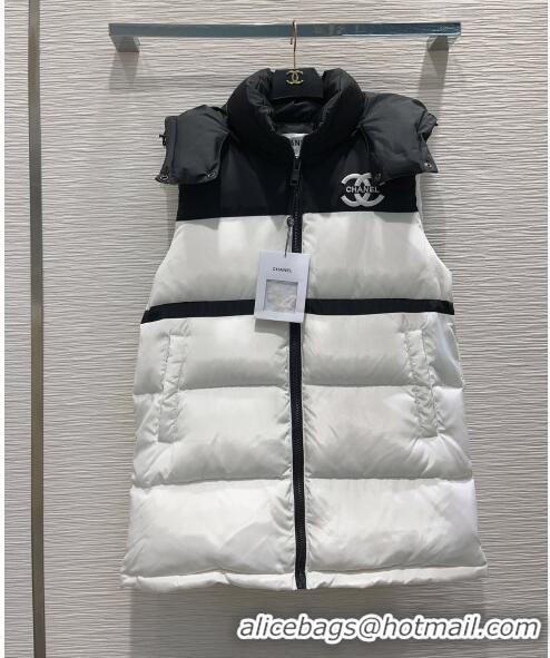 Top Grade Chanel Down Vest CH102320 White 2023