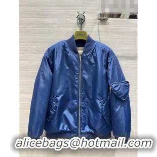 Top Quality Gucci Padded Jacket G102332 Blue 2023