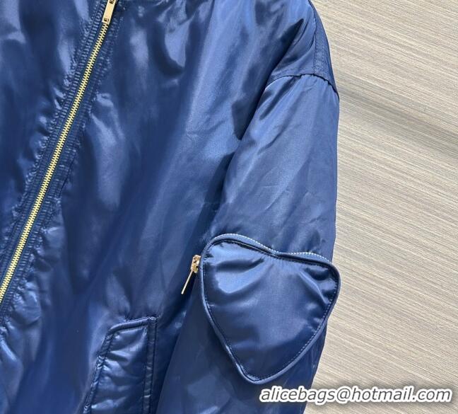 Top Quality Gucci Padded Jacket G102332 Blue 2023