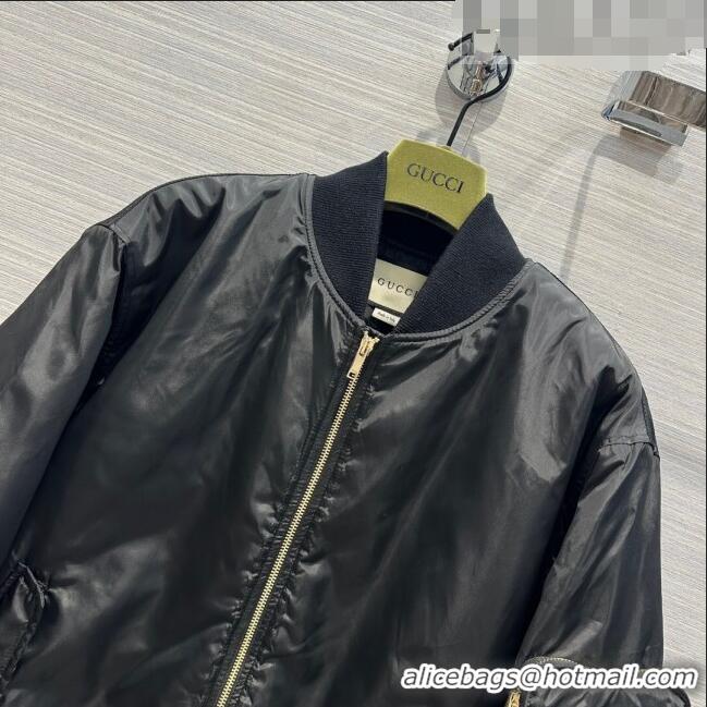 Most Popular Gucci Padded Jacket G102333 Black 2023