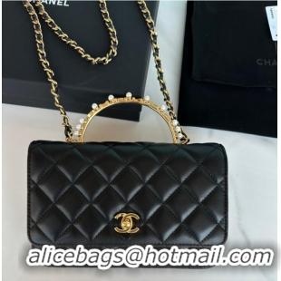 Good Looking Chanel SMALL FLAP BAG AP3504 Black