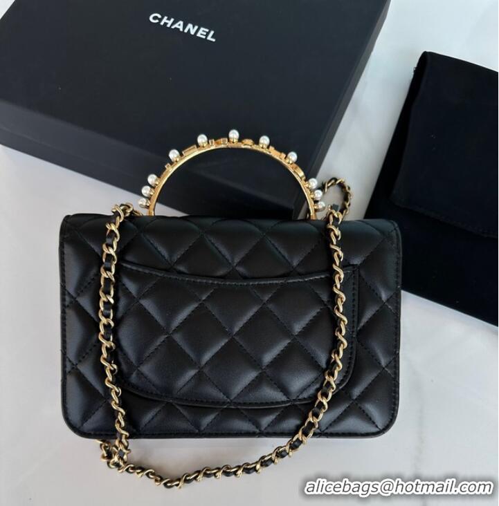 Good Looking Chanel SMALL FLAP BAG AP3504 Black