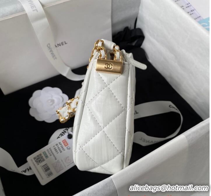 Good Product Chanel SMALL HOBO HANDBAG AP3647 White