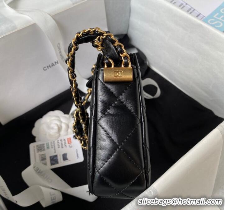 Best Price Chanel SMALL HOBO HANDBAG AP3647 Black