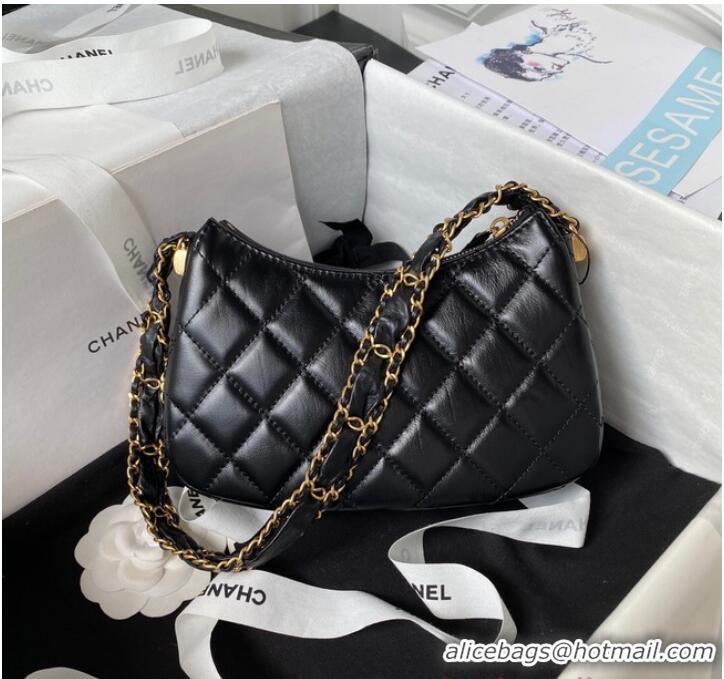 Best Price Chanel SMALL HOBO HANDBAG AP3647 Black