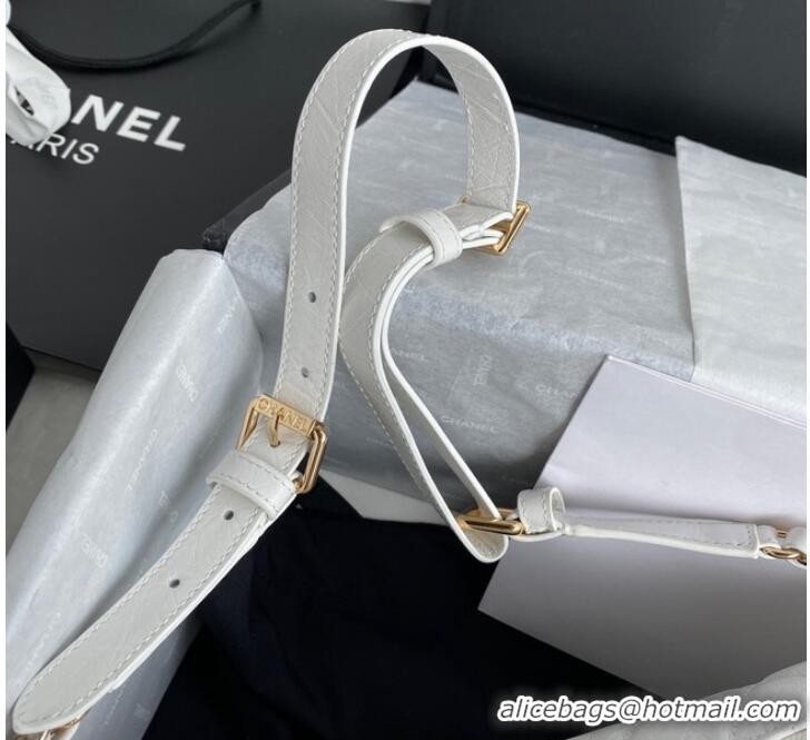 Most Popular Chanel pocket AS1077 White