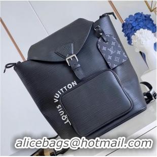 Super Quality Louis Vuitton Montsouris Backpack M23099 BLACK