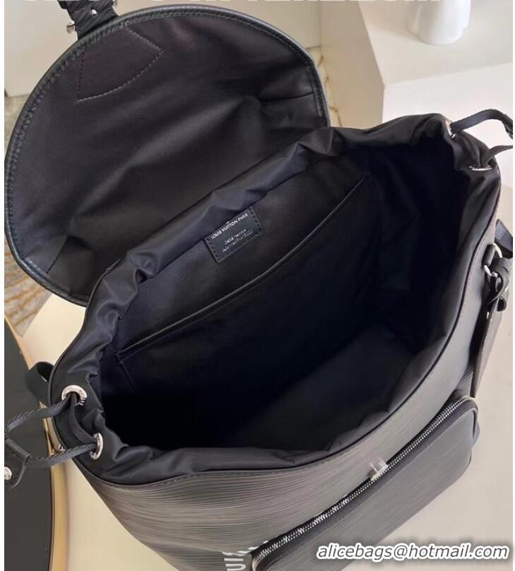 Super Quality Louis Vuitton Montsouris Backpack M23099 BLACK