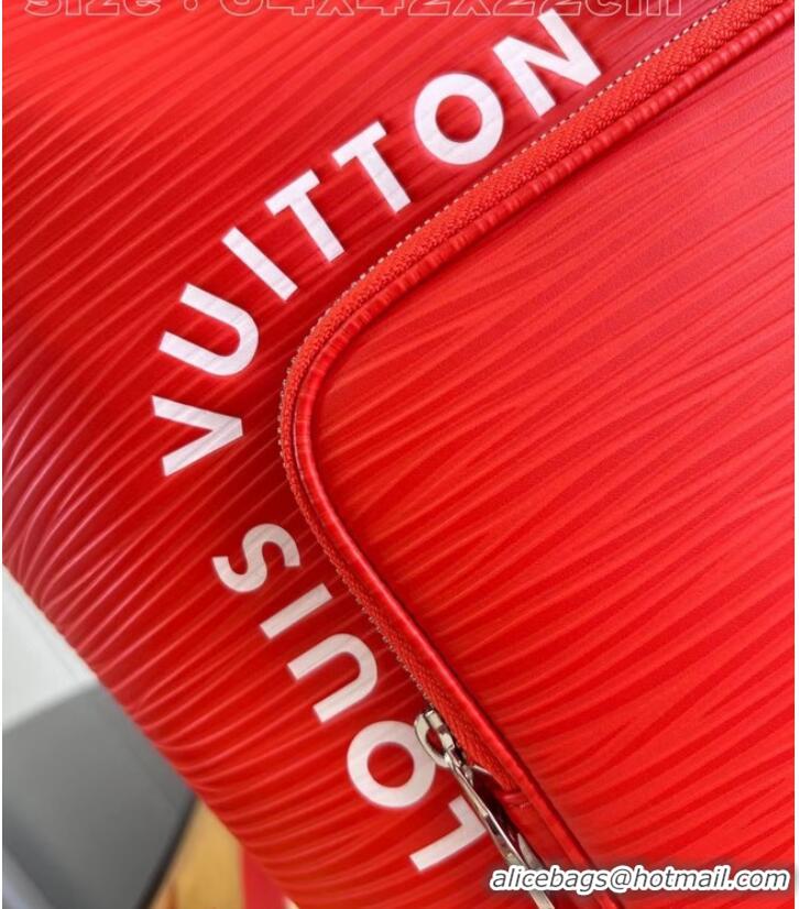 Promotional Louis Vuitton Montsouris Backpack M23099 Red