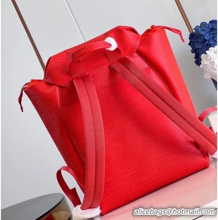 Promotional Louis Vuitton Montsouris Backpack M23099 Red