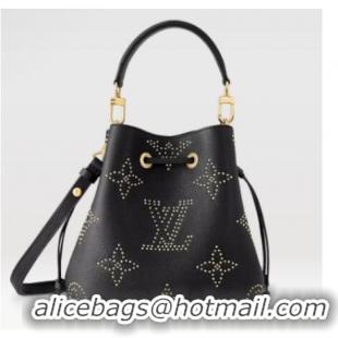 Famous Brand Louis Vuitton Monogram Empreinte Neonoe BB M46734 Black