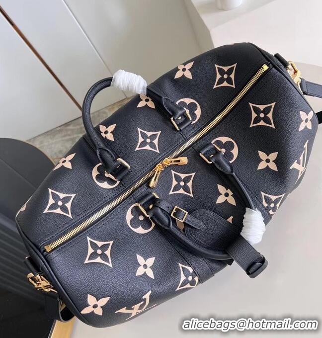 Famous Brand Louis Vuitton Keepall Bandouliere 45 M46671 Black