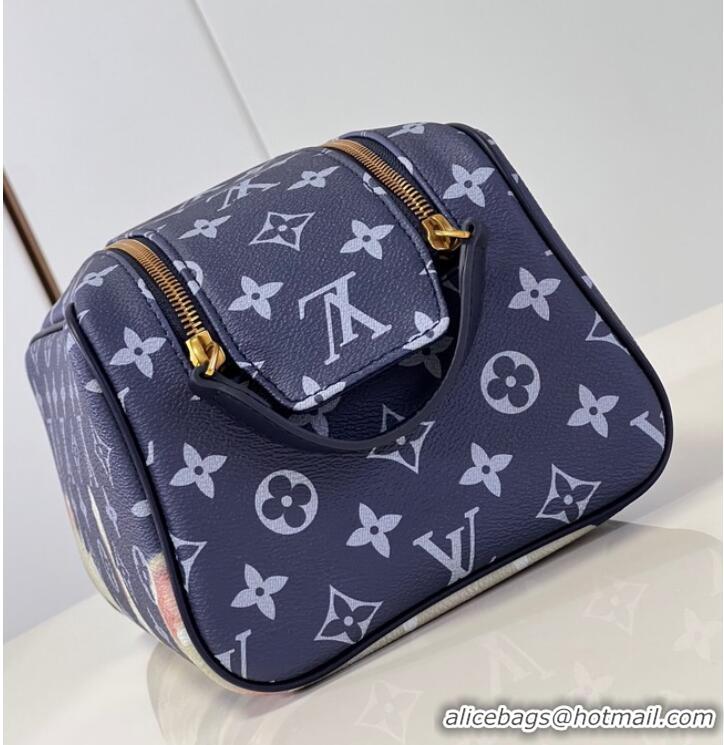 Famous Brand Louis Vuitton Dopp Kit M82831 Ink Blue