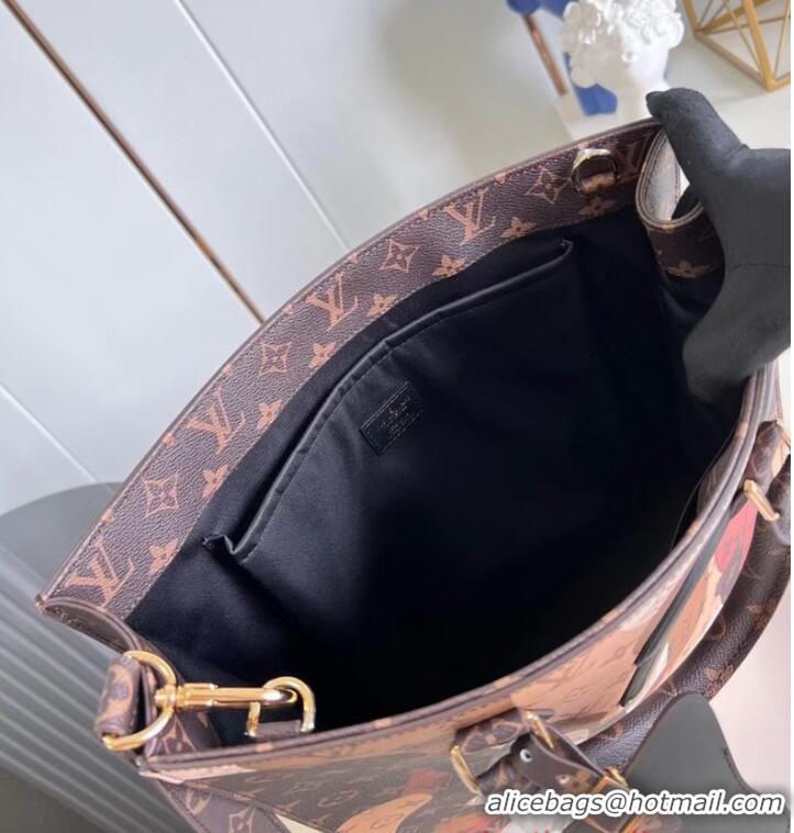 Big Discount Louis Vuitton Sac Plat NV M46679 Brown