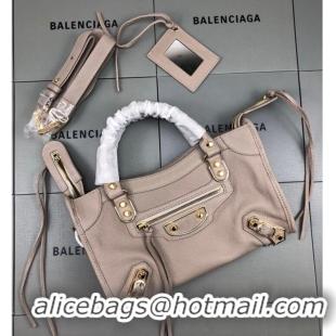 Pretty Style Balenciaga WOMENS NEO CLASSIC HANDBAG 06714 Gray