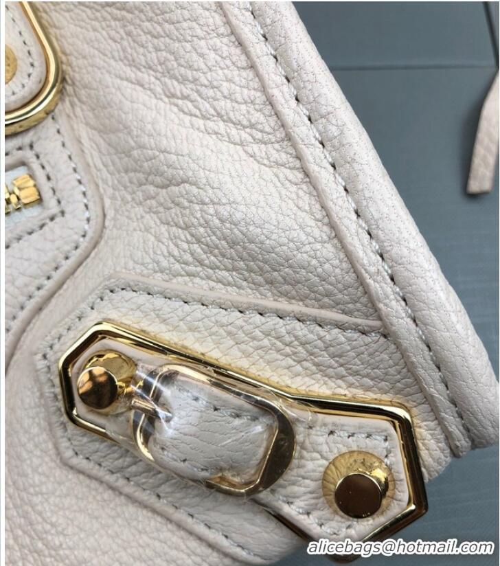 Famous Brand Balenciaga WOMENS NEO CLASSIC HANDBAG 06713 Cream