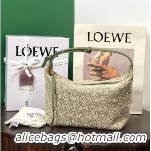 Good Taste Loewe Miniature Anagram Jacquard and cow leather bag 651420 Green&avocado green