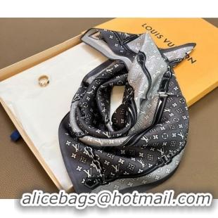 Sophisticated Louis Vuitton Trunk Silk Sqaure Scarf 50x50cm LV10183 Grey 2023