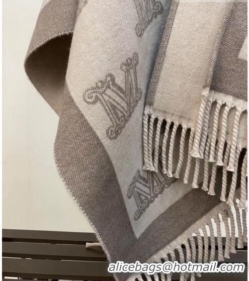 Fashion Show Collections MaxMara Shawl/Cape 140x140cm M8078 Grey 2023