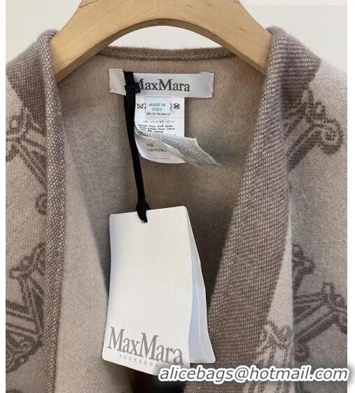 Fashion Show Collections MaxMara Shawl/Cape 140x140cm M8078 Grey 2023