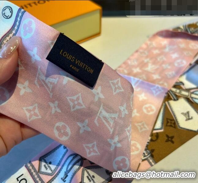 Discount Fashion Louis Vuitton Bandeau Scarf 8x120cm 1028 Pink 2023