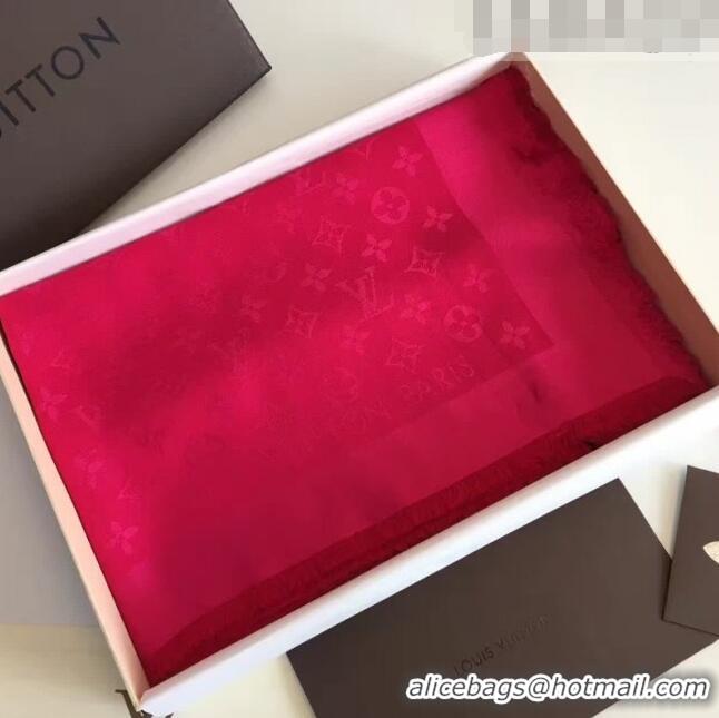 Luxury Classic Louis Vuitton Monogram Scarf LV103001 Rosy 2023