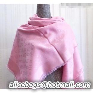 Wholesale Louis Vuitton Monogram Scarf LV103005 Pink 2023