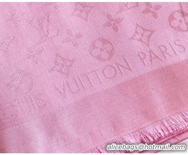 Wholesale Louis Vuitton Monogram Scarf LV103005 Pink 2023