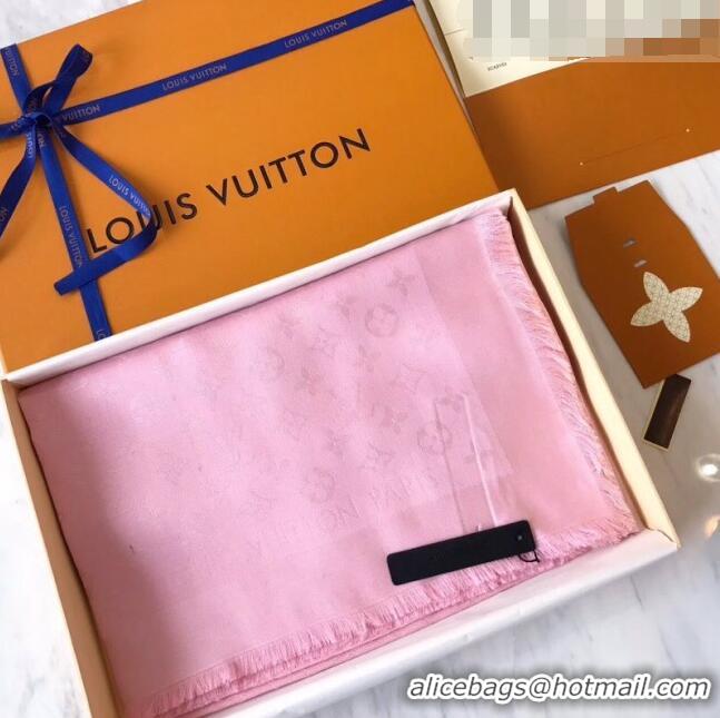 Wholesale Louis Vuitton Monogram Scarf LV103005 Pink 2023