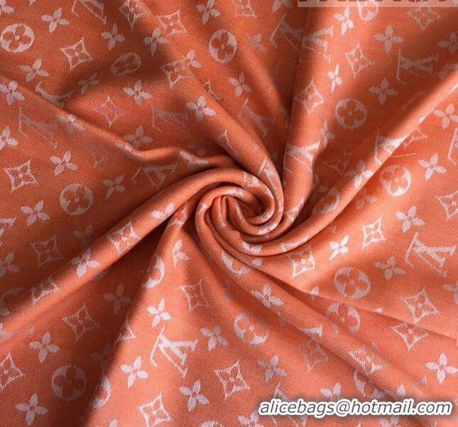 Good Product Louis Vuitton Monogram Scarf LV103006 Orange 2023