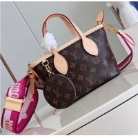 Good Product Louis Vuitton Monogram Canvas Neverfull BB M46786 Pink