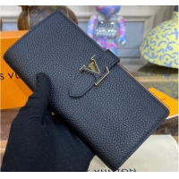 Super Quality Louis Vuitton Vertical Wallet M82441 Black