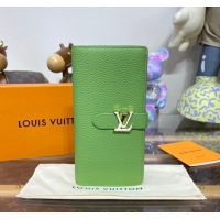 Top Grade Louis Vuitton Vertical Wallet M81367 Green