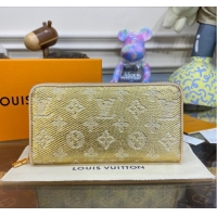 Unique Grade Louis Vuitton Zippy Wallet M82468 Gold