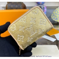 Low Cost Louis Vuitton Zippy Coin Purse M82483 Beige