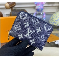 Buy Cheap Louis Vuitton Zippy Coin Purse M82483 Blue