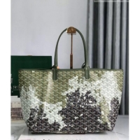 Super Quality Goyard Saint Louis Tote Bag Canopee in Forest PM 020184 Green