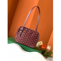 Top Quality Goyard Vintage Mini Bag 8823 Burgundy 2023