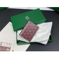 Grade Quality Goyard Saint-Marc Card Holders Wallet 8035 Burgundy 2023