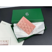 Grade Design Goyard Saint-Sulpice Card Case Wallet 020090 Powder Pink 2023