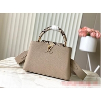 Grade Design Louis Vuitton Capucines BB N48865 Gray