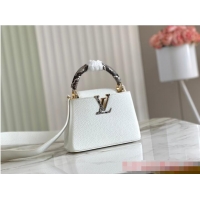 Trendy Design Louis Vuitton Capucines Mini N81209 white