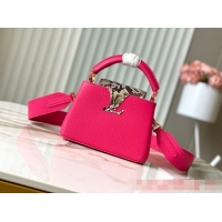 Buy Inexpensive Louis Vuitton Capucines Mini N81209 Rose