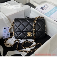 Well Crafted Chanel SMALL FLAP BAG AS4263 BLACK