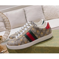 Trendy Design Gucci Ace GG Canvas Sneakers Beige 012082