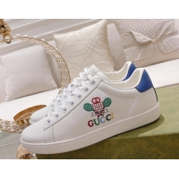 Best Price Gucci Ace Leather Sneakers TENNIS White 1012097