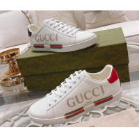 Trendy Design Gucci Ace Leather Sneakers with Web White 012101