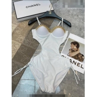 Buy Cheap Versace Swimwear with Chain 0726 White 2023