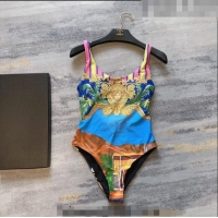 ​Low Cost Versace Swimwear 0816 Blue 2023