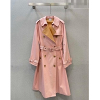 Trendy Design Burberry Trench Coat B9202 Pink 2023